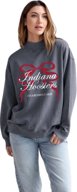 Indiana University Hoosiers Women's Nantucket Crewneck Sweatshirt