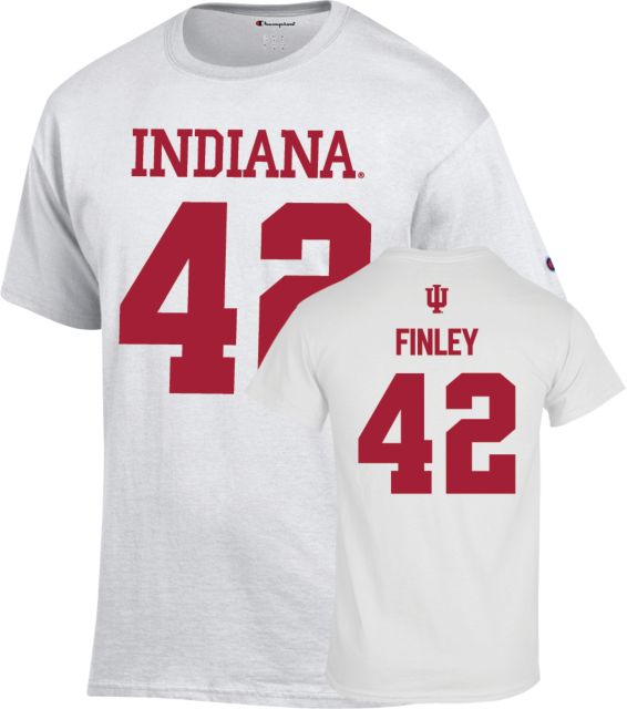 Indiana University Hoosiers Football T Shirt Finley - 42 - ONLINE ONLY