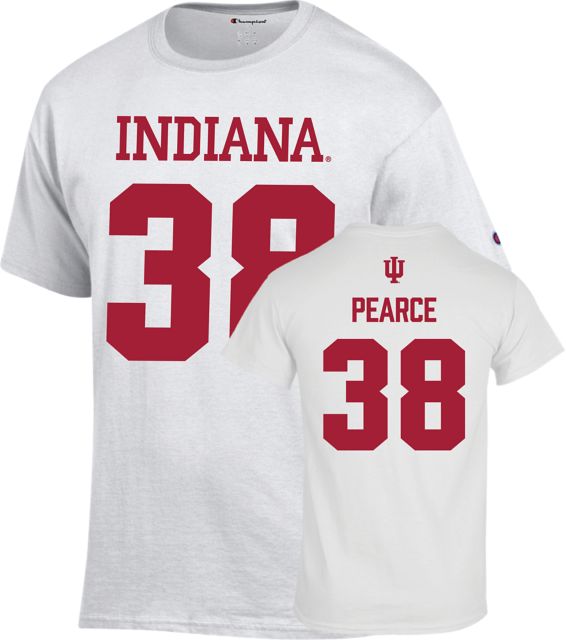 Indiana University Hoosiers Football T Shirt Pearce -38 - ONLINE ONLY