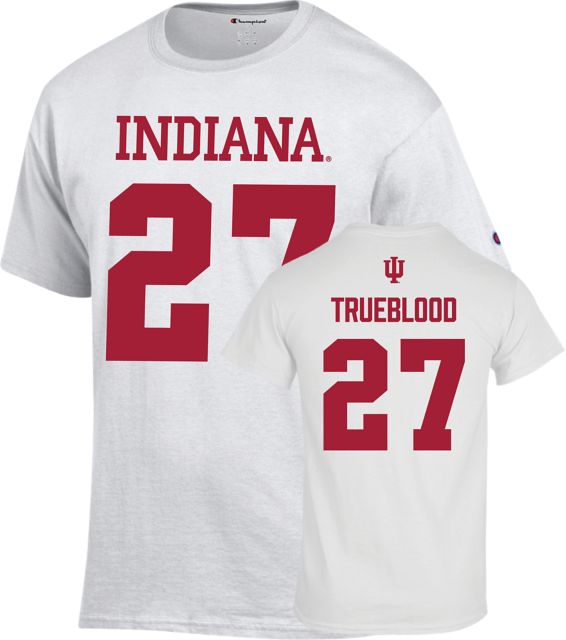 Indiana University Hoosiers Football T Shirt Trueblood - 27 - ONLINE ONLY