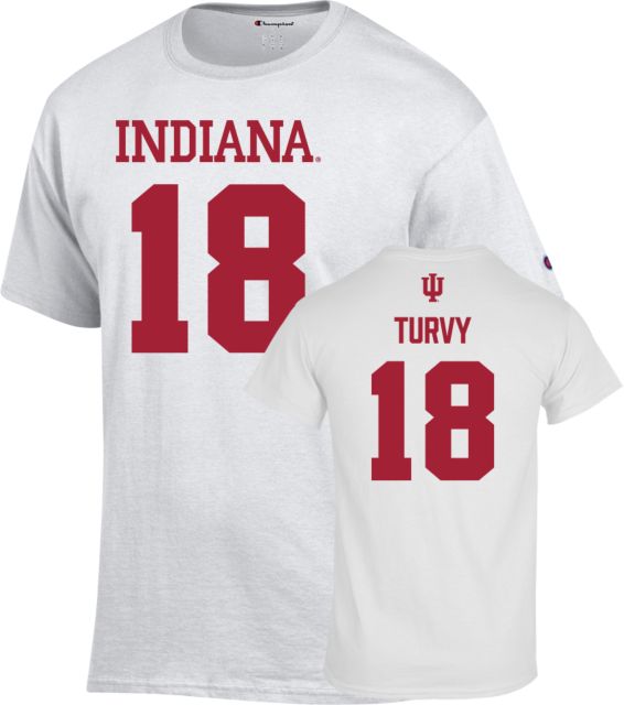 Indiana University Hoosiers Football T Shirt Turvy - 18  - ONLINE ONLY