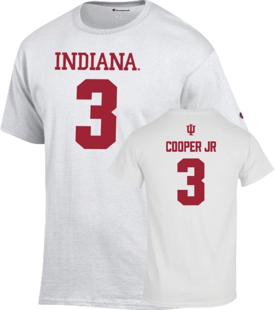Indiana University Hoosiers Football T-Shirt Omar Cooper Jr - 3 - ONLINE ONLY