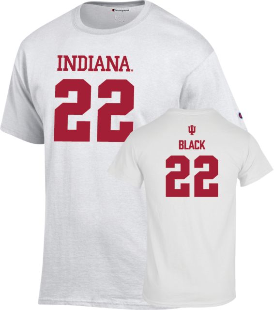Indiana University Hoosiers Football T-Shirt Kaelon Black - 22 - ONLINE ONLY