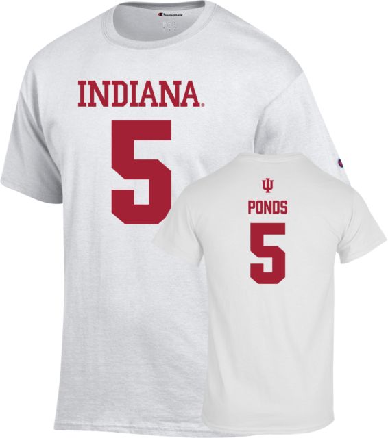 Indiana University Hoosiers Football T-Shirt D Angelo Ponds - 5 - ONLINE ONLY