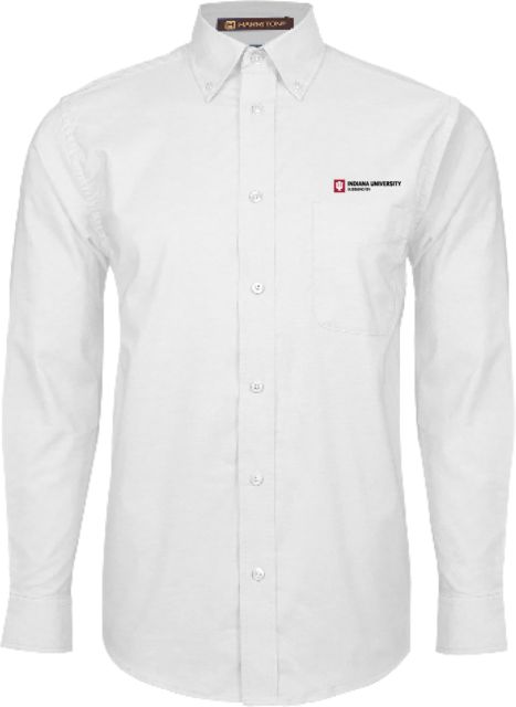 Indiana Long Sleeve Shirt Indiana University  Hoosier Flat Lockup - ONLINE ONLY