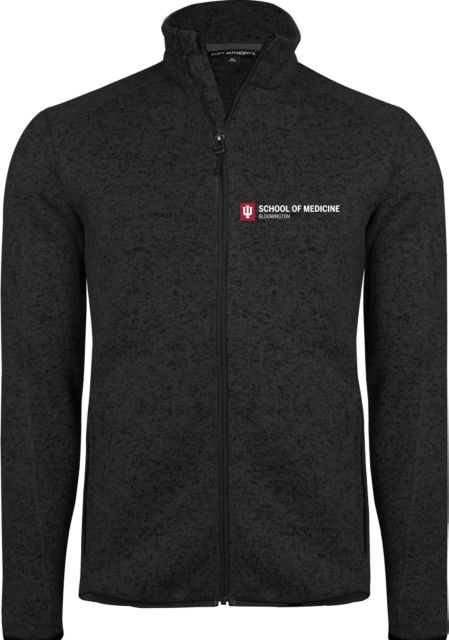 Indiana  Sweater Fleece Jacket School of Medicine - IU Bloomington Horizontal - ONLINE ONLY