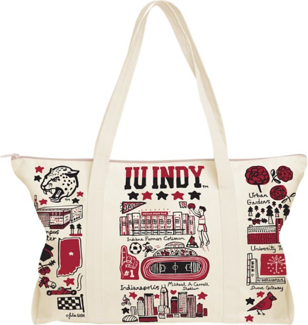 Indiana University Indianapolis Jaguars Julia Gash Weekender Bag
