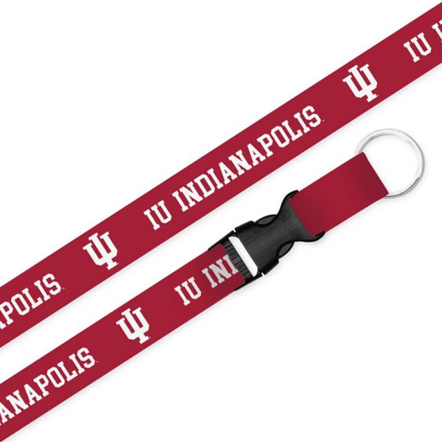 Indiana University Indianapolis Lanyard with Buckle