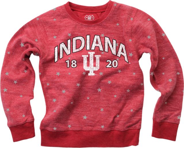 Indiana University Hoosiers Youth Girl's Crewneck