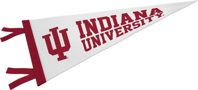 Indiana University Hoosiers 12'' x 30'' Pennant