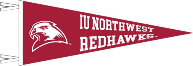 Indiana University Northwest Redhawks 9x24 Pennant
