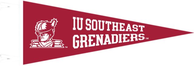 Indiana University Southeast Grenadiers 9'' x 24'' Pennant