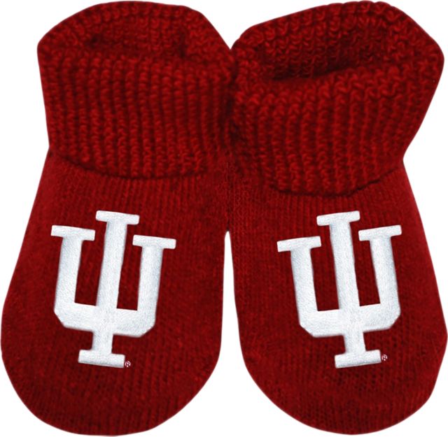 Indiana University Hoosiers Baby Booties