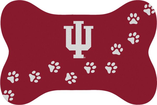 Indiana University Hoosiers Bone Shaped Pet Mat