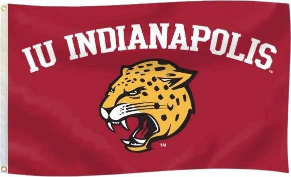 Indiana University Indianapolis 3' x 5' Durawave Flag