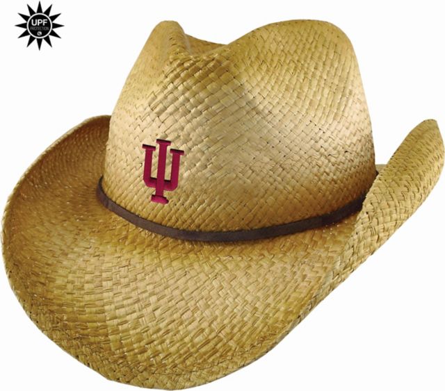 Indiana University Hoosiers Women's Wrangler Straw Hat