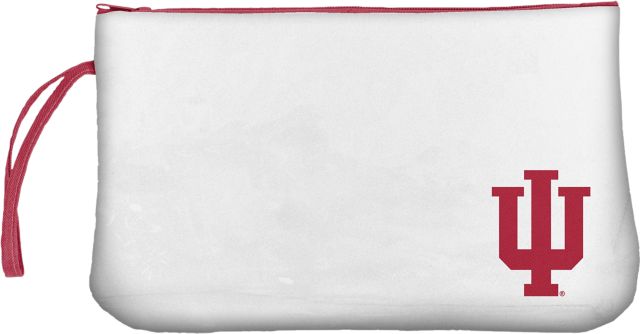 Indiana University Hoosiers Clear Wristlet