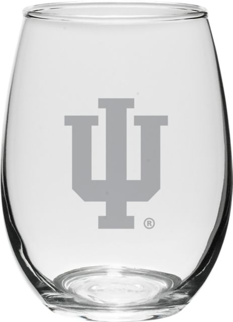 Indiana University Hoosiers 21 oz. Wine Glass
