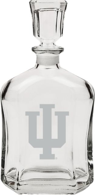 Indiana University Hoosiers Whiskey Decanter