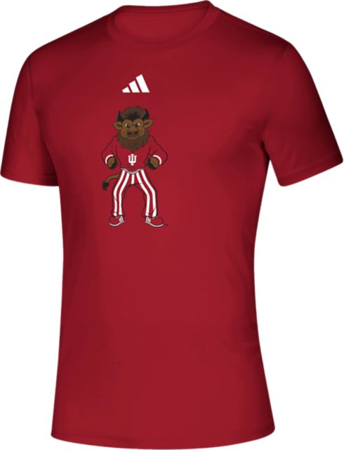 Indiana University Hoosiers Hoosier the Bison Short Sleeve T-Shirt
