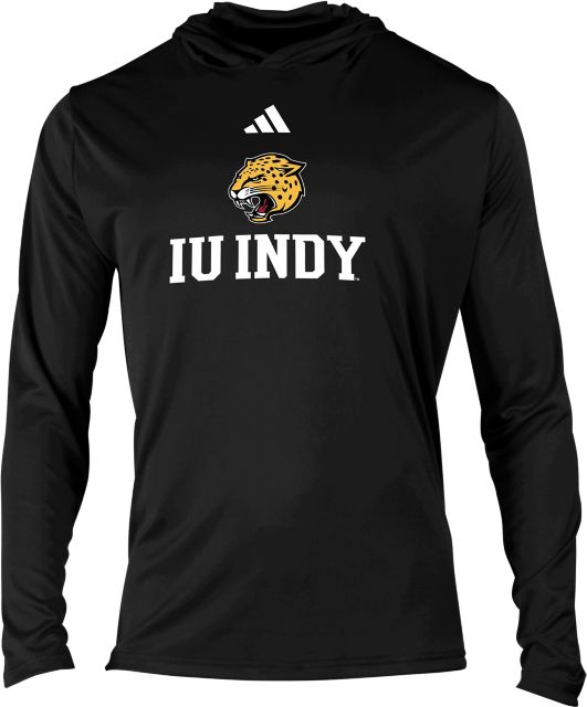 Indiana University Indianapolis Jaguars Hooded Long Sleeve T-Shirt