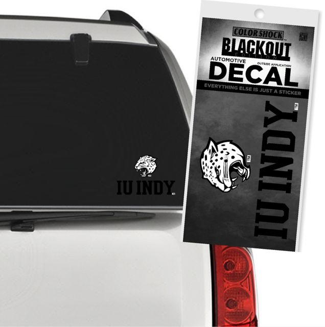 Indiana University Indianapolis Jaguars Decal