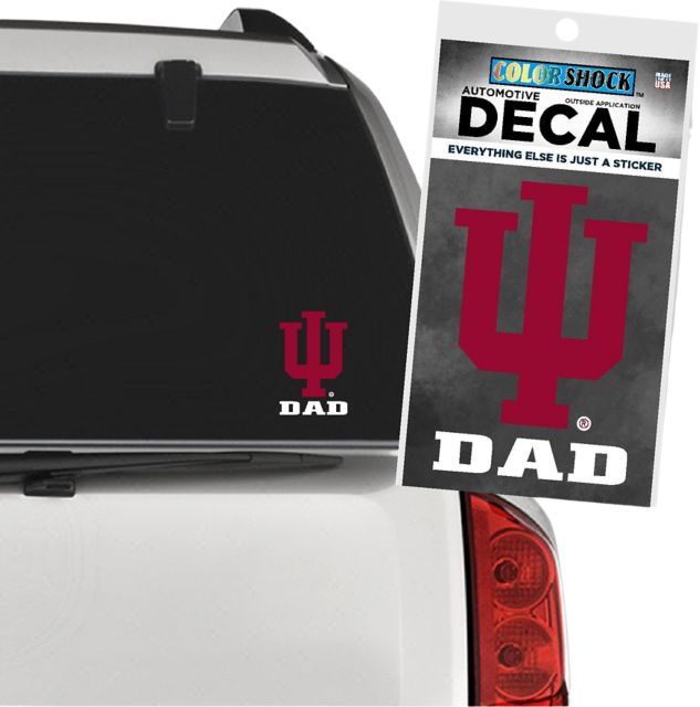 Indiana University Hoosiers Dad Decal