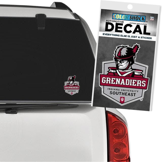Indiana University Southeast Grenadiers Decal