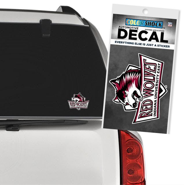 Indiana University East Red Wolves Decal