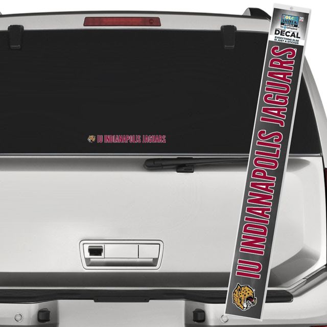 Indiana University Indianapolis Jaguars Strip Decal