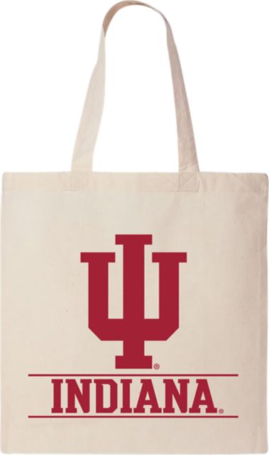 Indiana University Hoosiers 15 x 16 Canvas Tote Bag