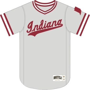 Indiana University Hoosiers Vintage Inspired Baseball Pullover