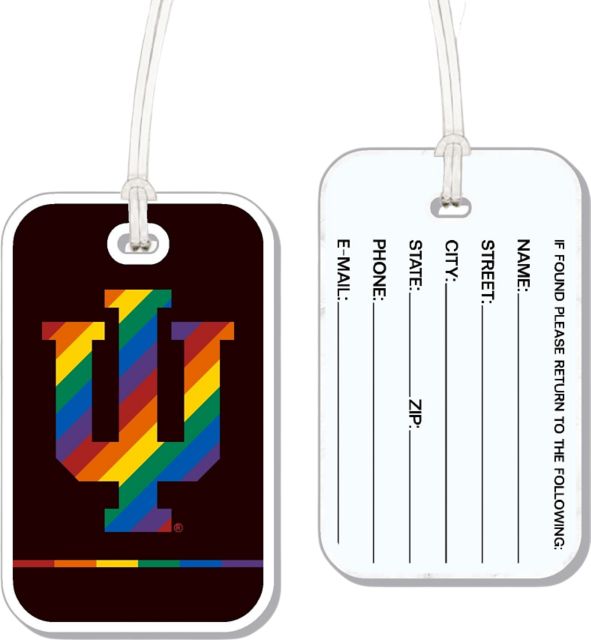 Indiana University Hoosiers Diversity Acrylic Bag Tag