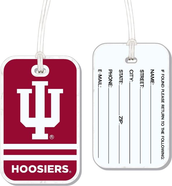 Indiana University Hoosiers Bag Tag
