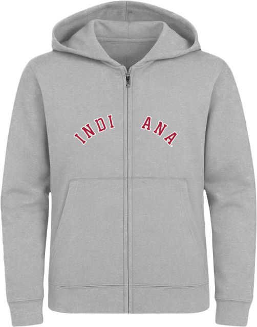 Indiana University Hoosiers Toddler Full Zip Hooded Sweatshirt