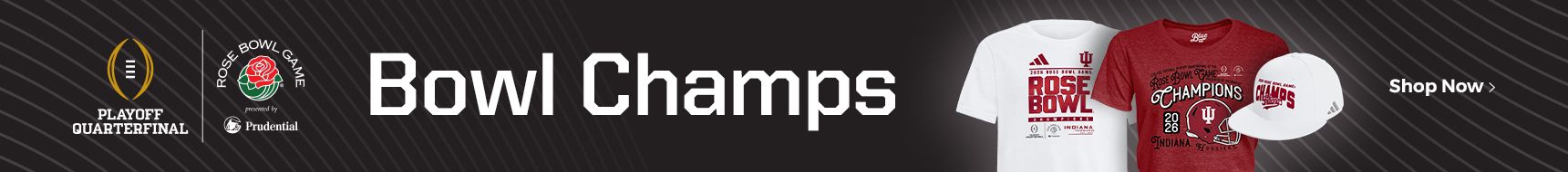 Playoff quarterfinal bowl champs! Shop Now.