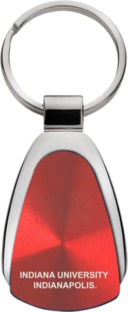 Indiana University Indianapolis Teardrop Keytag