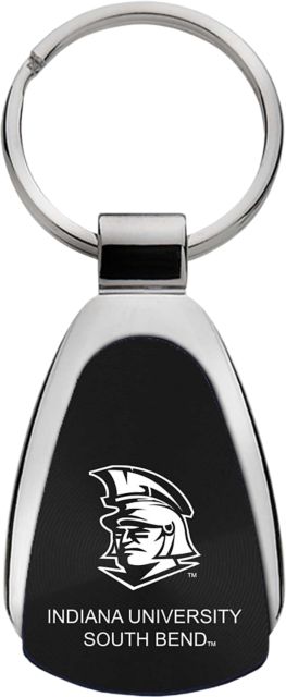 Indiana University South Bend Teardrop Keychain