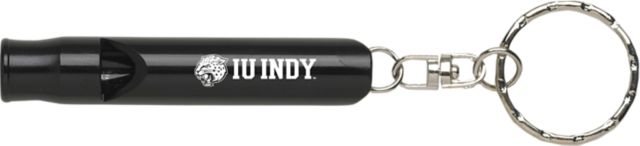 Indiana University Indianapolis Jaguars Whistle Keychain