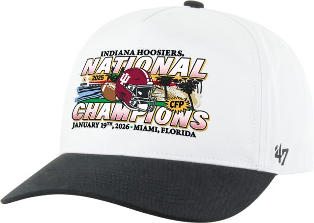 Indiana University Hoosiers Football 2025 National Champions Adjustable Cap