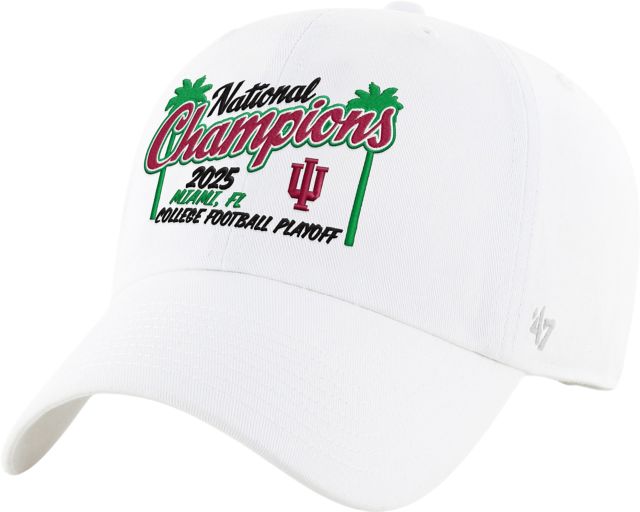 Indiana University Hoosiers Football 2025 National Champions Adjustable Cap