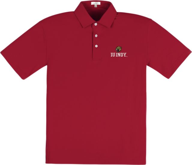 Indiana University Indianapolis Jaguars Performance Polo
