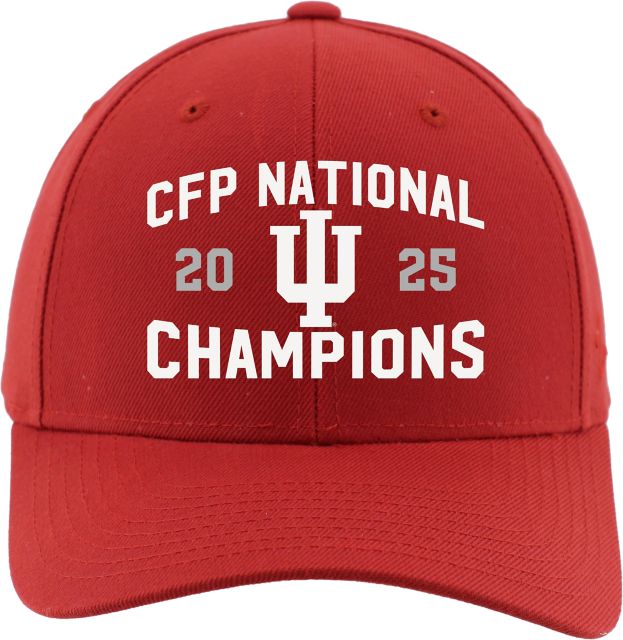 Indiana University Hoosiers Football 2025 National Champions Adjustable Cap