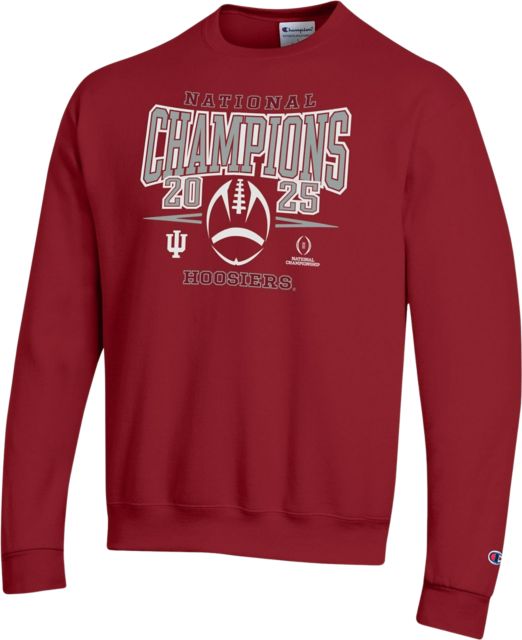 Indiana University Hoosiers Football 2025 National Champions Crewneck Sweatshirt - ONLINE ONLY