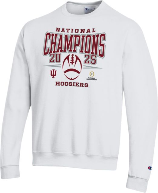 Indiana University Hoosiers Football 2025 National Champions Crewneck Sweatshirt - ONLINE ONLY