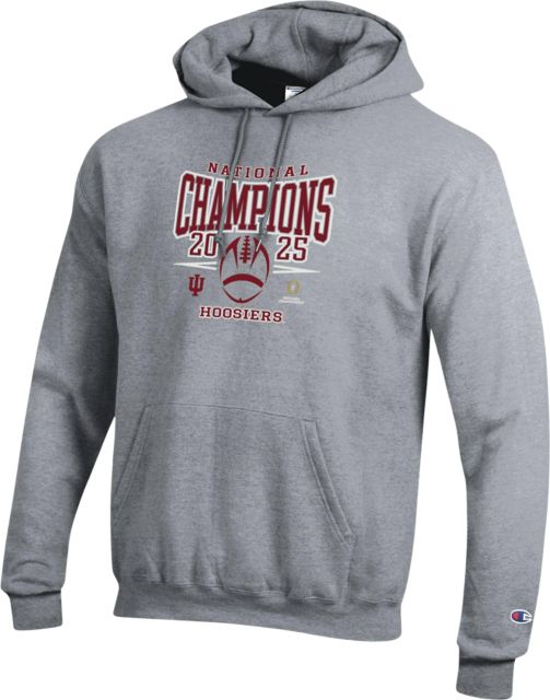 Indiana University Hoosiers Football 2025 National Champions Hooded Sweatshirt - ONLINE ONLY