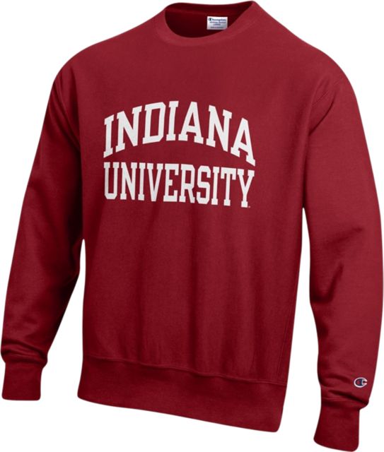 Indiana University Hoosiers Reverse Weave Crewneck Sweatshirt