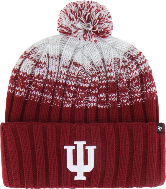 Indiana University Hoosiers Cuff Pom Beanie