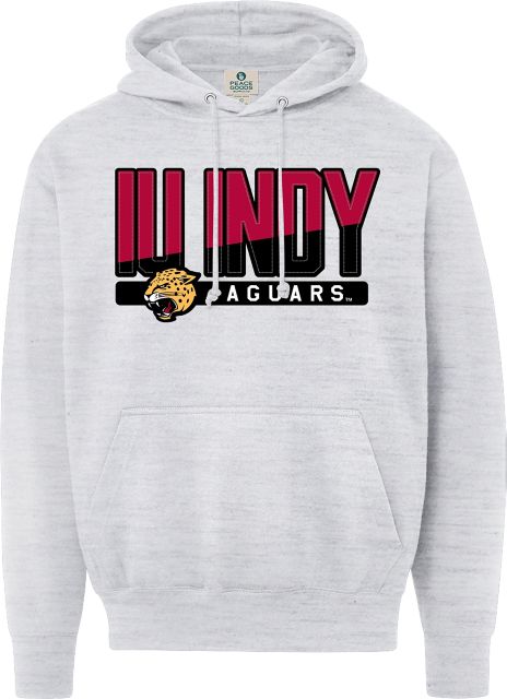 Indiana University Indianapolis Jaguars Peace Hooded Sweatshirt