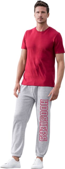 Indiana Champion Banded Bottom Sweatpants Indiana University South Bend Wordmark - ONLINE ONLY